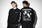 FINESSER HOTLINE “EXTENDED TRANSCRIPT LONG SLEEVE TEE