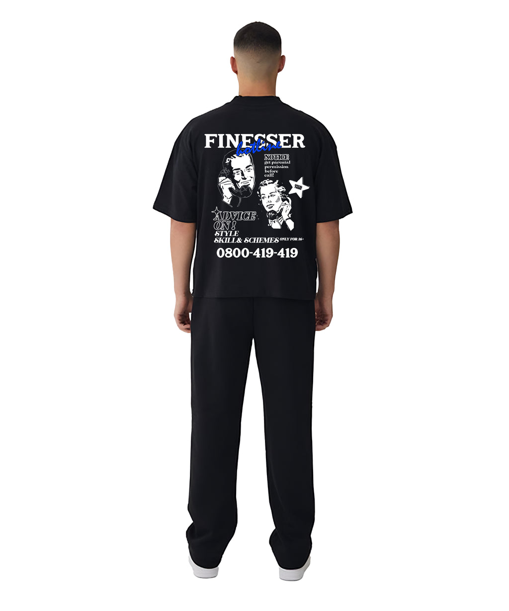 FINESSER HOTLINE SERIES “TRANSCRIPT” T-SHIRT