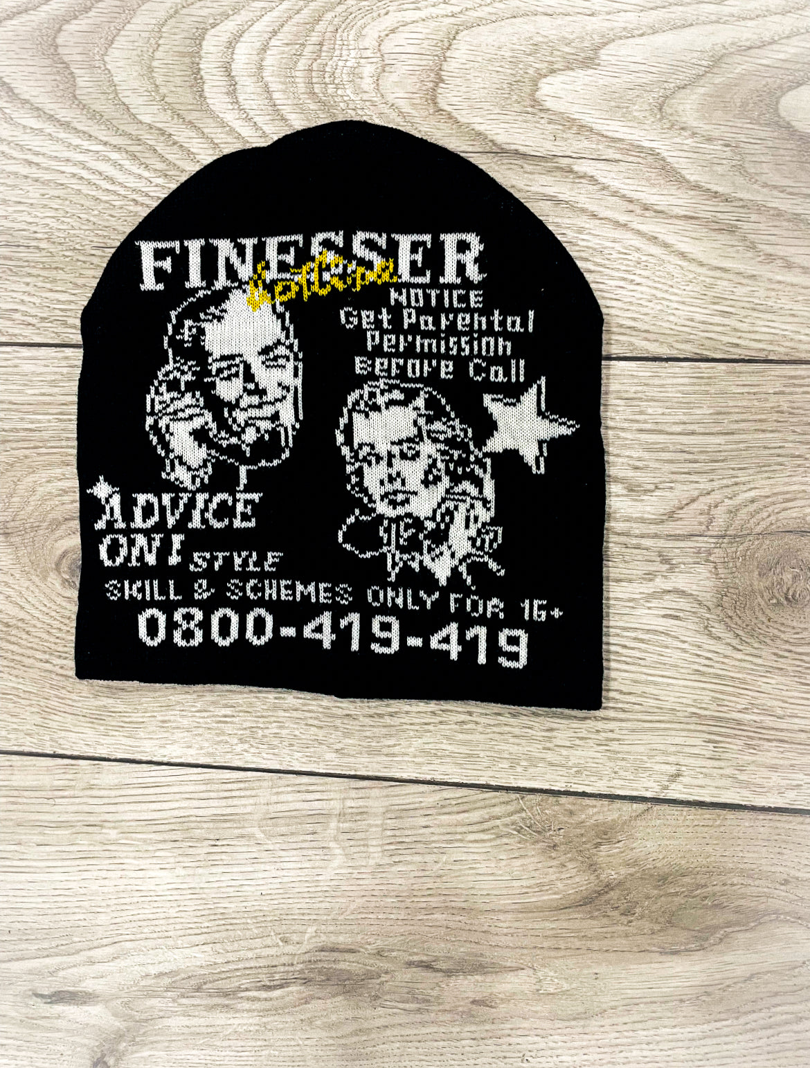 FINESSER HOTLINE “OPERATOR”BEANIE HAT