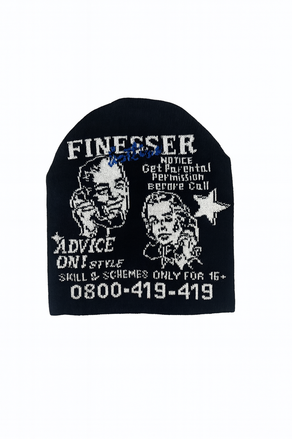 FINESSER HOTLINE “OPERATOR”BEANIE HAT