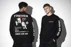 FINESSER HOTLINE “EXTENDED TRANSCRIPT LONG SLEEVE TEE