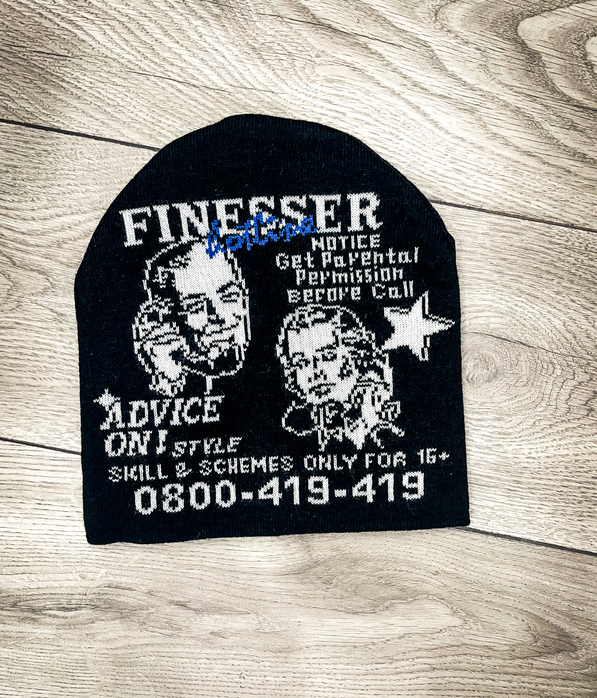 FINESSER HOTLINE “OPERATOR”BEANIE HAT