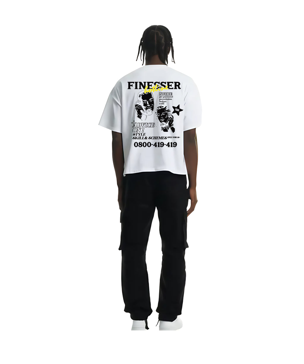 FINESSER HOTLINE SERIES “TRANSCRIPT” T-SHIRT