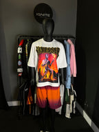 Finessed Graphic Tee and Shorts Set on mannequin
