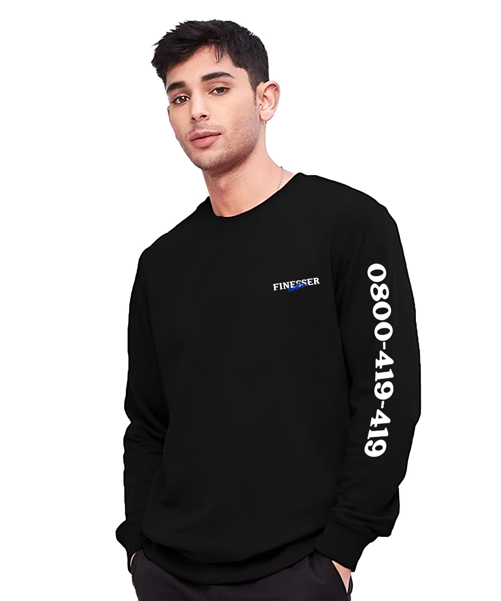 FINESSER HOTLINE “TRANSCRIPT EXTENDED” LONG SLEEVE T-SHIRT