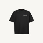 Black Finesser Hotline “Transcript” Oversized Boxy Tee