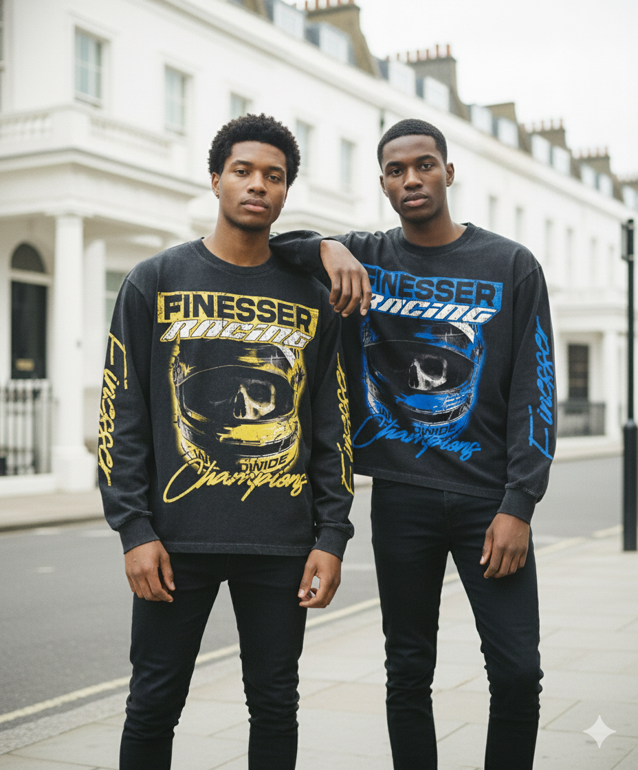 FINESSER RACING CHAMPONSHIP VINTED LONG SLEEVE