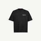 Black Finesser Hotline “Transcript” Oversized Boxy Tee
