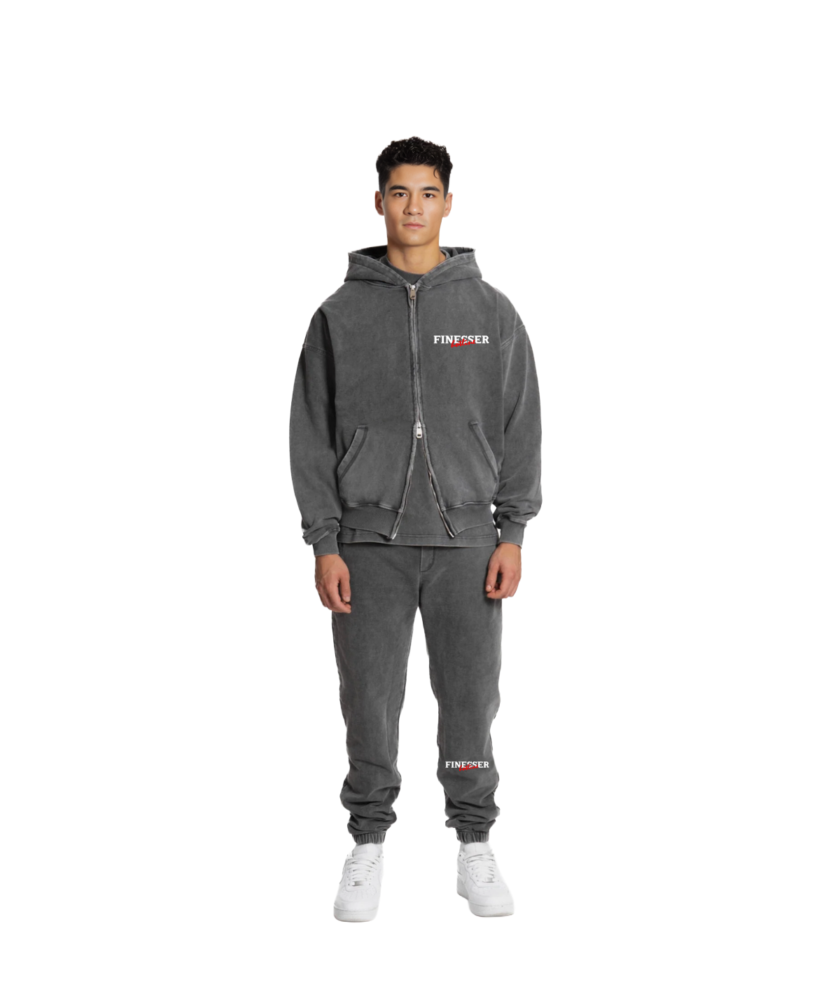 FINESSER HOTLINE “GREY FOG” ACID WASH  BUNDLE