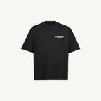 Black Finesser Hotline “Transcript” Oversized Boxy Tee