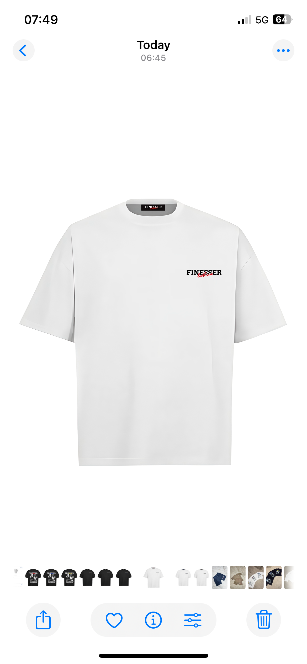 FINESSER HOTLINE SERIES “TRANSCRIPT” T-SHIRT