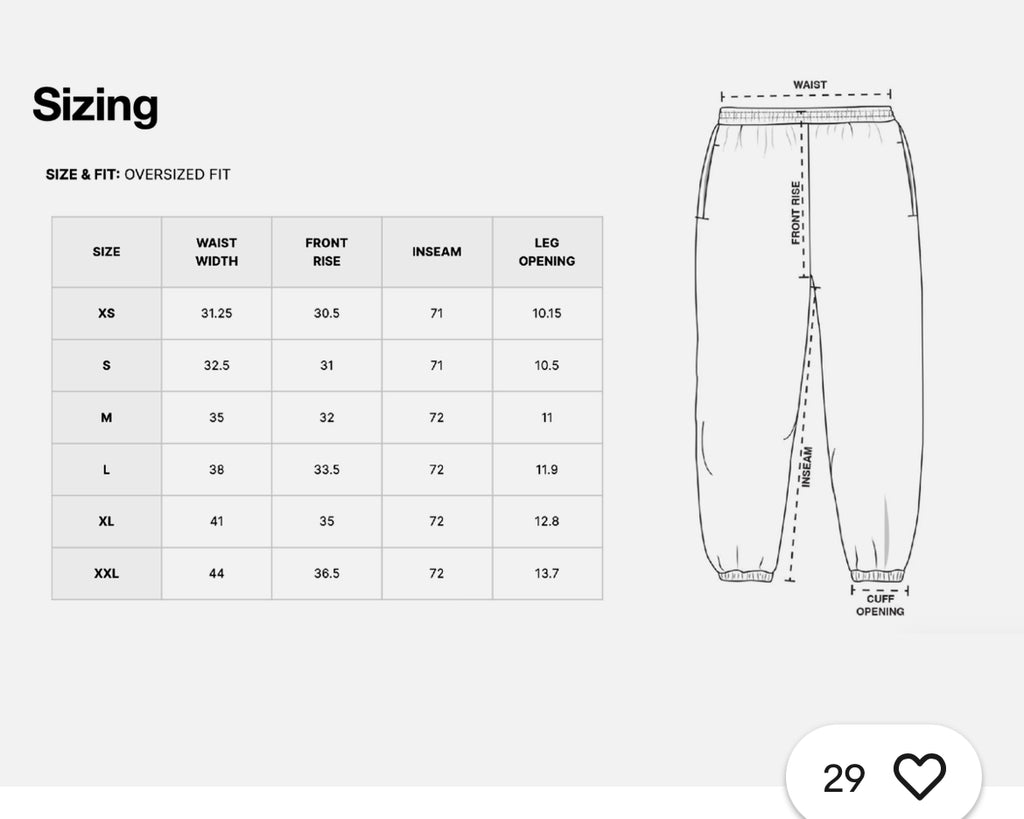 Finesser “Hotline Grey Fog” Joggers