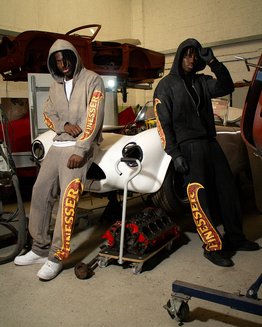 Finesser “BURNOUT” Tracksuit