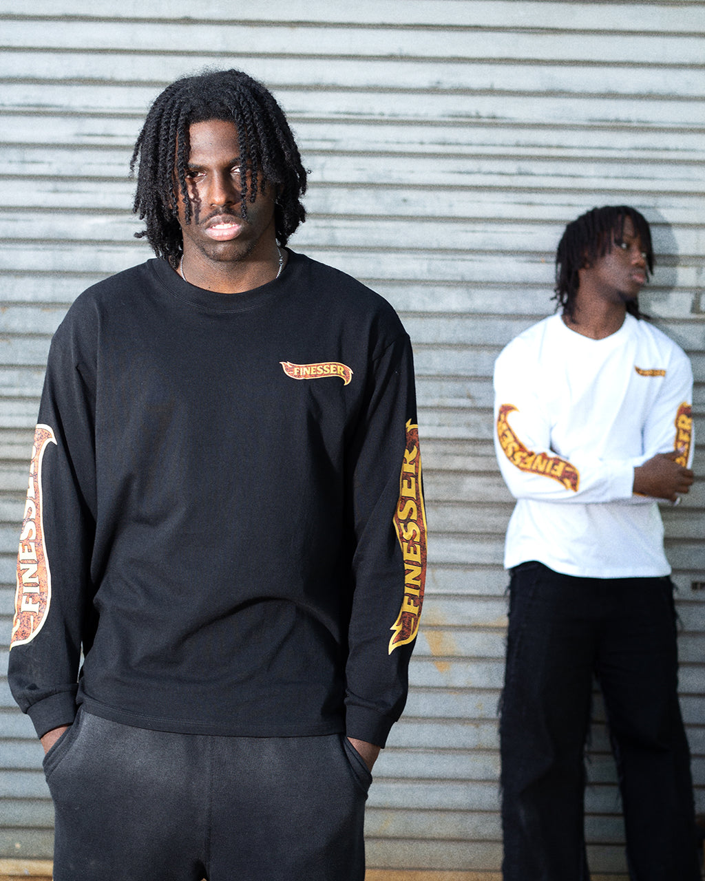 Finesser “BURNOUT” long sleeve tee