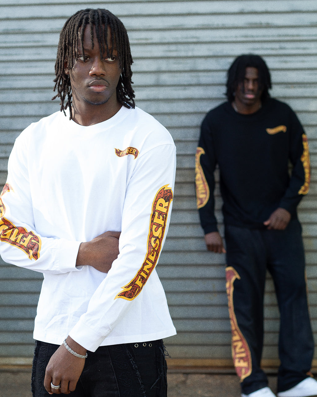 Finesser “BURNOUT” long sleeve tee
